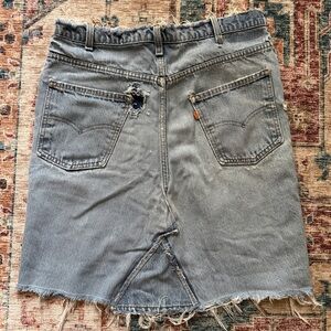 Vintage Levi’s Deconstructed Midi Skirt
